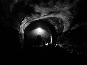 Down the tunnel Down the tunnel