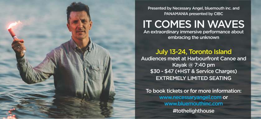 It Comes in Waves promocard